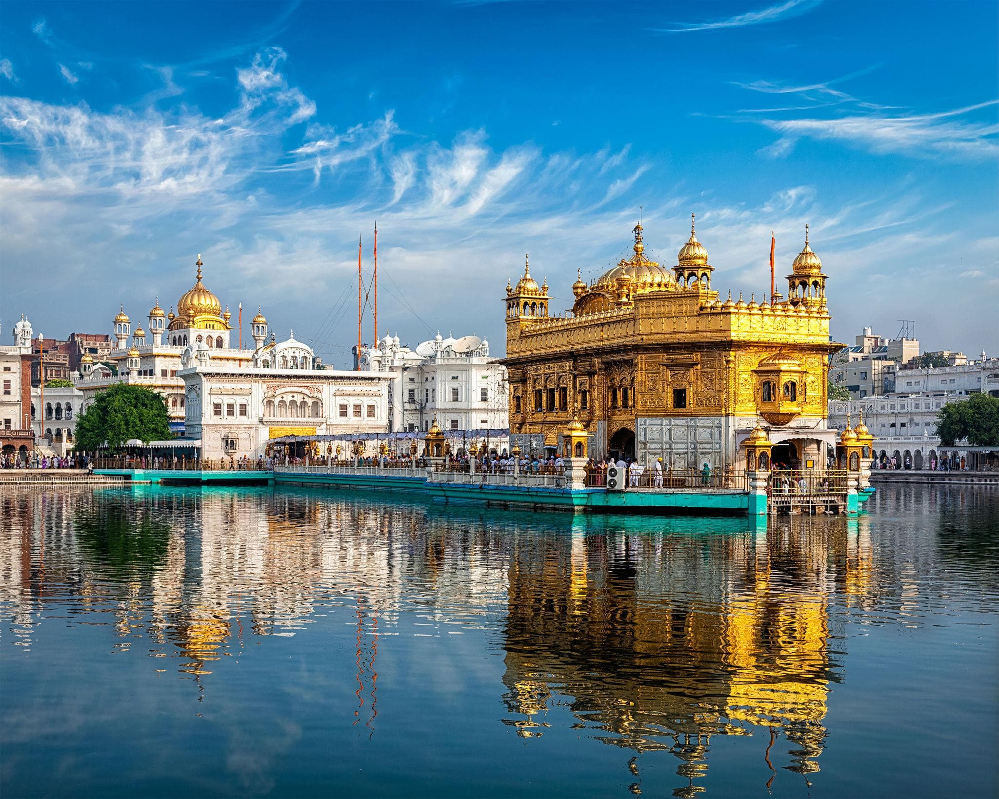 Golden Temple in Amritsar, Punjab, India