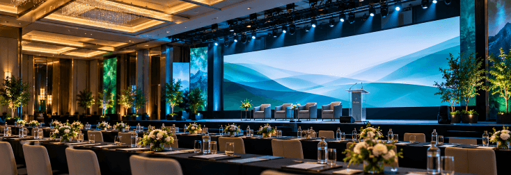 Premium corporate awards reception
