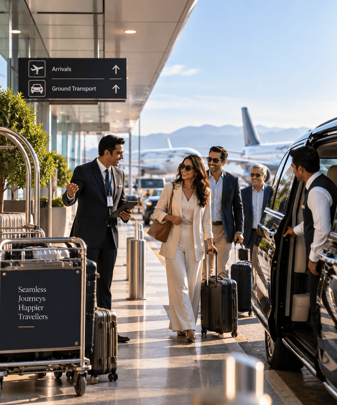 Airport Transfers coordinated by GetSetGo